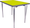Gopak Premier Folding Table (W) 915 x (D) 685mm - Acid Green