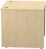 TC Reception Modular Straight Base Unit - 800 x 800mm - Maple (8-10 Week lead time)