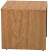 TC Reception Modular Straight Base Unit - 800 x 800mm - Nova Oak