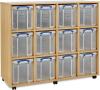 Monarch 12 x 24L Really Useful Box Storage Unit