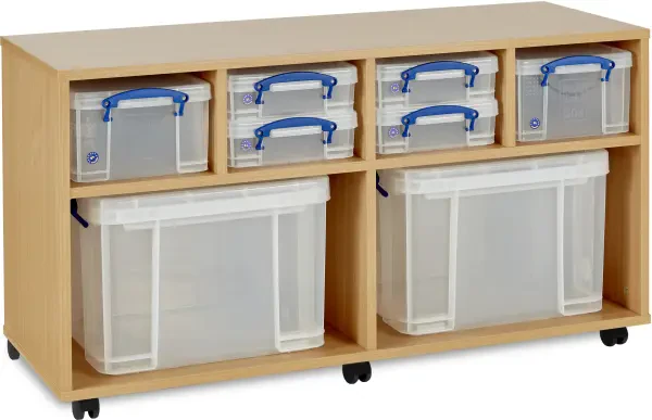 Monarch 4 x 4L/ 2 x 9L/ 2 x 35L Really Useful Box Storage Unit