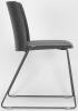 Formetiq Seattle Sled Base Chair with Upholstered Seat Pad