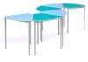 Metalliform Segga Table - PU Edge - 755 x 660mm