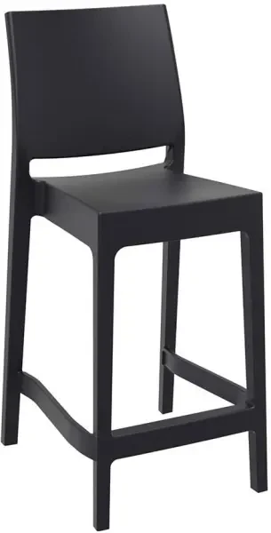 Siesta Maya Bar Stool - 650mm - Black