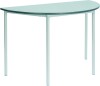 Metalliform Fully Welded Semi-Circular Table - PU Edge - 1100mm