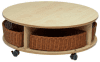 Millhouse Single Tier Mobile Circular Storage (empty)