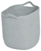 Millhouse Light Grey Deep Rope Basket (pk6)