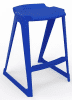 Spaceforme EN One Skidbase Low Back Stool - 610mm - Royal Blue