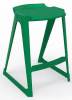 Spaceforme EN One Skidbase Low Back Stool - 610mm - Bottle Green