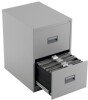 TC Talos 2 Drawer Steel Filing Cabinet