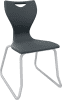 Spaceforme EN Classic Skid Base Chair Size 6 - Night Grey