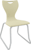 Spaceforme EN Classic Skid Base Chair Size 6 - Oatmeal