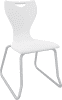 Spaceforme EN Classic Skid Base Chair Size 6 - Pure White