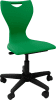 Spaceforme EN Classic IT Chair with Castors - Bottle Green