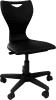 Spaceforme EN Classic IT Chair with Castors - Black