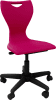 Spaceforme EN Classic IT Chair with Castors - FUCHSIA