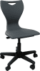 Spaceforme EN Classic IT Chair with Locking Castors - Night Grey