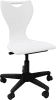 Spaceforme EN Classic IT Chair with Locking Castors - Pure White