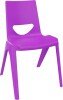 Spaceforme EN One Chair Size 5 (9-13 Years) - Velvet Purple