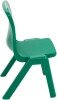 Titan One Piece Classroom Chair - (3-4 Years) 260mm Seat Height - Green