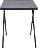 Titan Polypropylene Folding Exam Desk - Charcoal