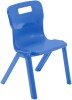 Titan One Piece Classroom Chair - (4-6 Years) 310mm Seat Height - Blue