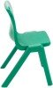 Titan One Piece Classroom Chair - (4-6 Years) 310mm Seat Height - Green