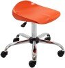 Titan Swivel Stool - (11+ Years) 465-555mm Seat Height - Orange