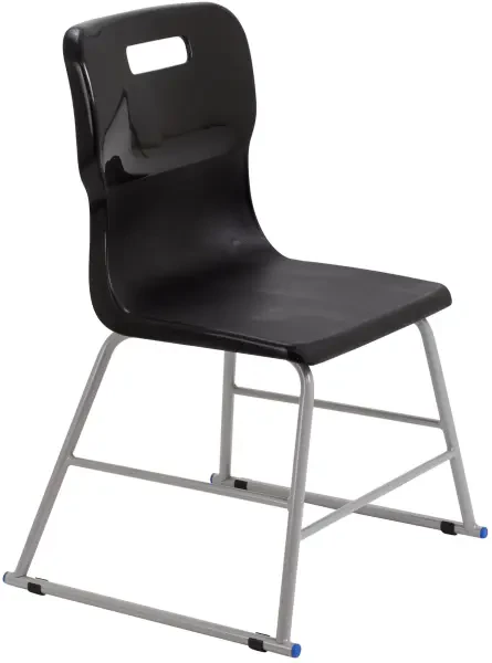 Titan High Chair - (6-8 Years) 445mm Seat Height - Black