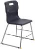 Titan High Chair - (8-11 Years) 560mm Seat Height - Black