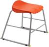 Titan Ultimate Classroom Stool - (6-8 Years) 445mm Seat Height - Orange