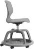 Arc Community Swivel Chair - 470mm Seat Height - Grey