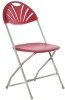 Titan Folding Chair - Burgundy