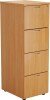 TC 4 Drawer Filing Cabinet - Beech