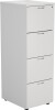 TC 4 Drawer Filing Cabinet - White