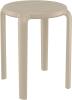 Siesta Tom Low Stool - 450mm - Taupe