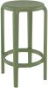 Siesta Tom Bar Stool - 650mm - Olive Green