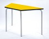 Metalliform Equation Trapezoidal Table - 1200 x 600mm