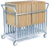 Metalliform EXPRESS Exam Desk Trolley - 4 Leg and Skid Only