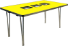 Gopak Tub Table with 3 Tubs - Yellow