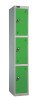 Probe Three Door Single Steel Locker - 1780 x 305 x 380mm - Green (RAL 6018)