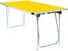 Gopak Universal Folding Table - 915 x 610 x 698mm - Yellow