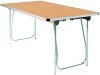 Gopak Universal Folding Table - (W) 1220 x (D) 610mm - Oak
