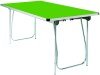 Gopak Universal Folding Table - (W) 1520 x (D) 685mm - Pea Green