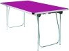 Gopak Universal Folding Table - (W) 1520 x (D) 610mm - Fuchsia