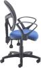 Dams Jota Mesh Back Fixed Arms Operator Chair