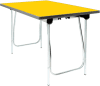 Gopak Vantage Folding Table - (W) 1520 x (D) 610mm - Yellow