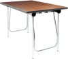 Gopak Vantage Folding Table - (W) 1520 x (D) 610mm - Teak