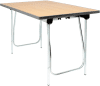 Gopak Vantage Folding Table - (W) 1520 x (D) 610mm - Beech