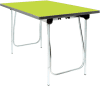 Gopak Vantage Folding Table - (W) 1520 x (D) 610mm - Acid Green